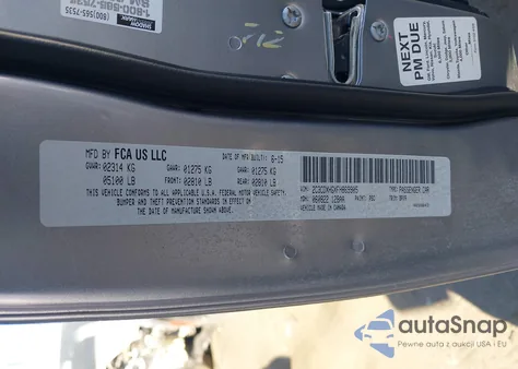 2015 Dodge Charger Sxt from USA, damaged, VIN 2C3CDXHGXFH869905